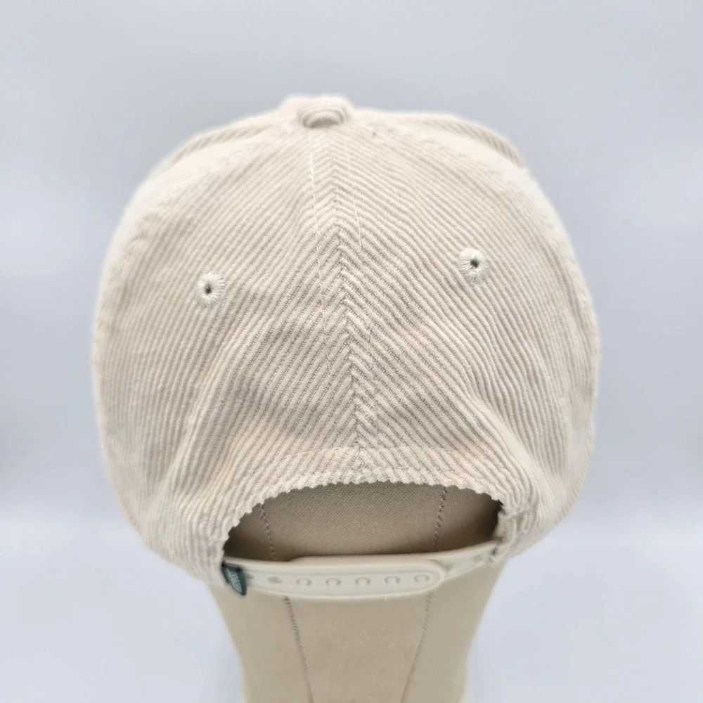 Seager Rope Hat Western Cowboy Corduroy Snapback Cream Green Bull Rider Faded